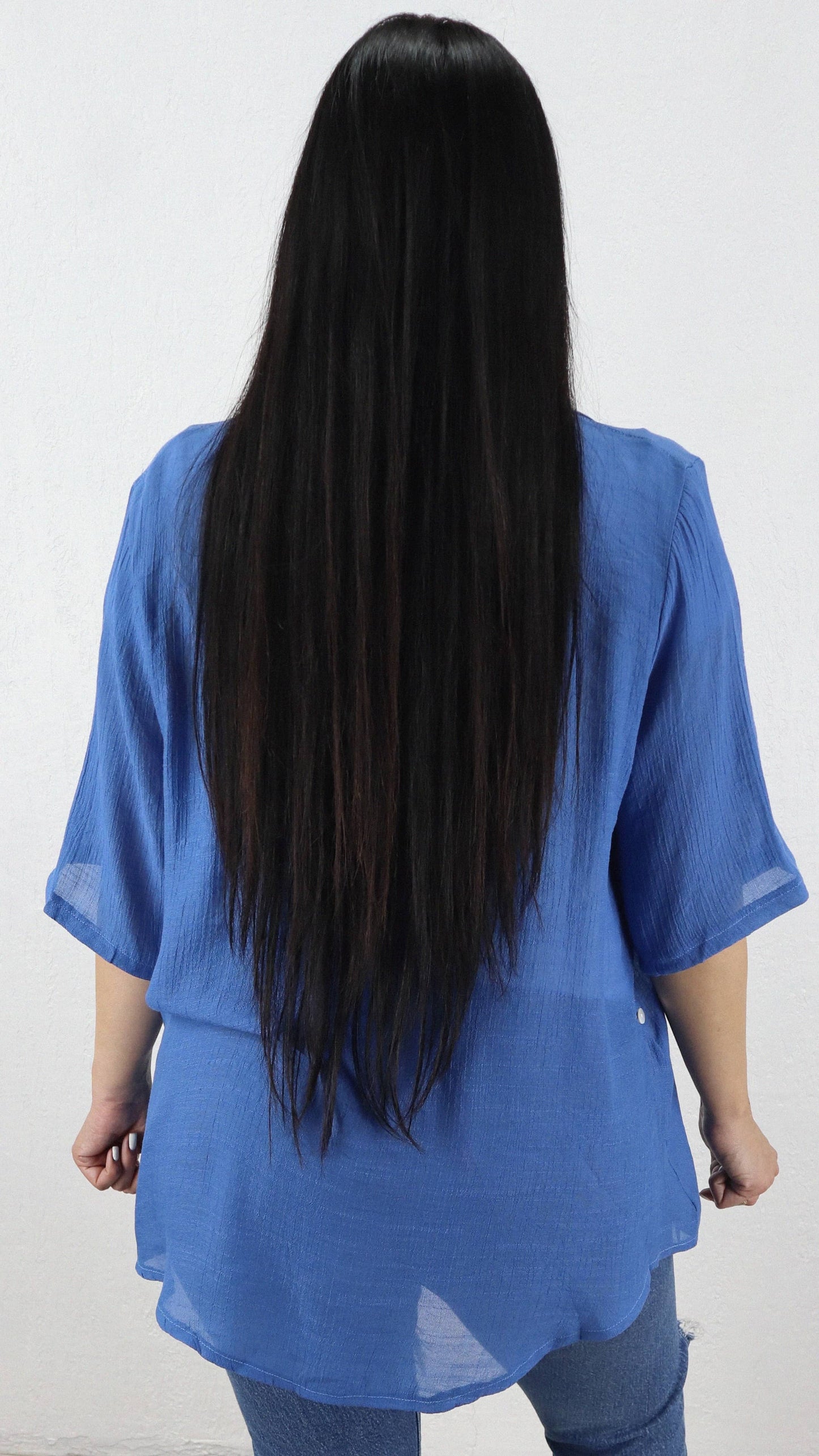 Blusa Anneta Corta Pliegue Viscosa