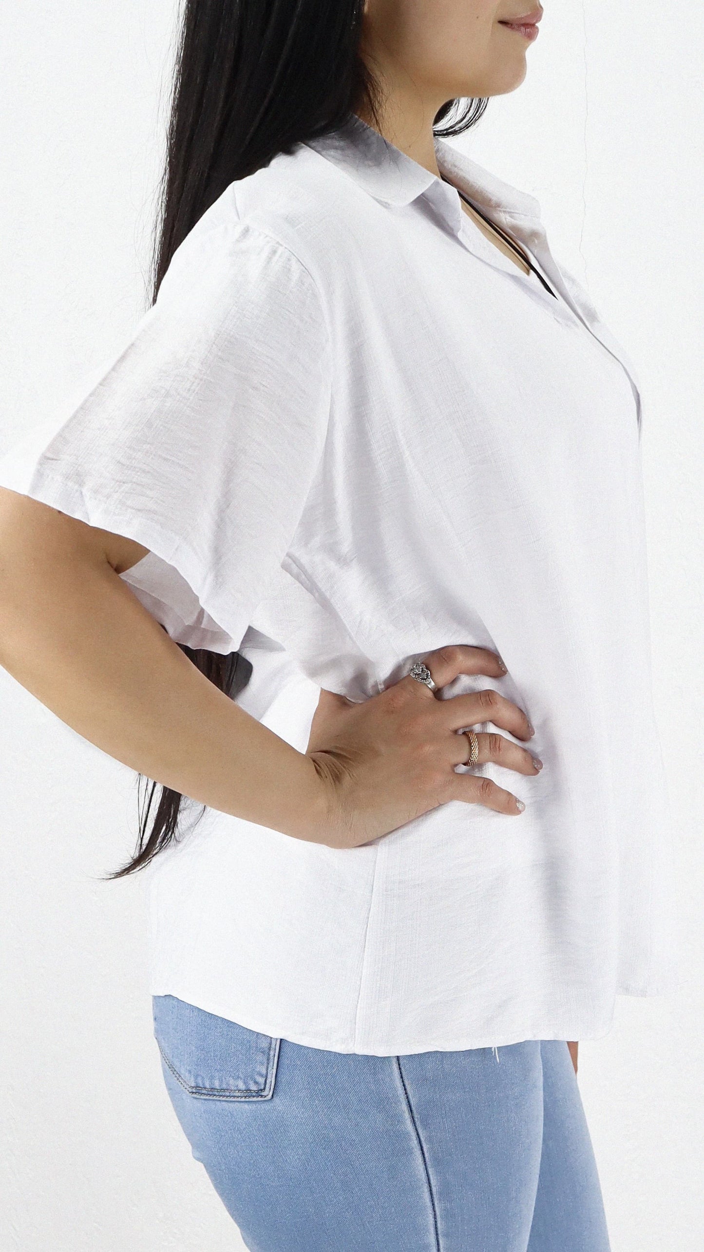 Blusa Corta Isidora Semi Satin