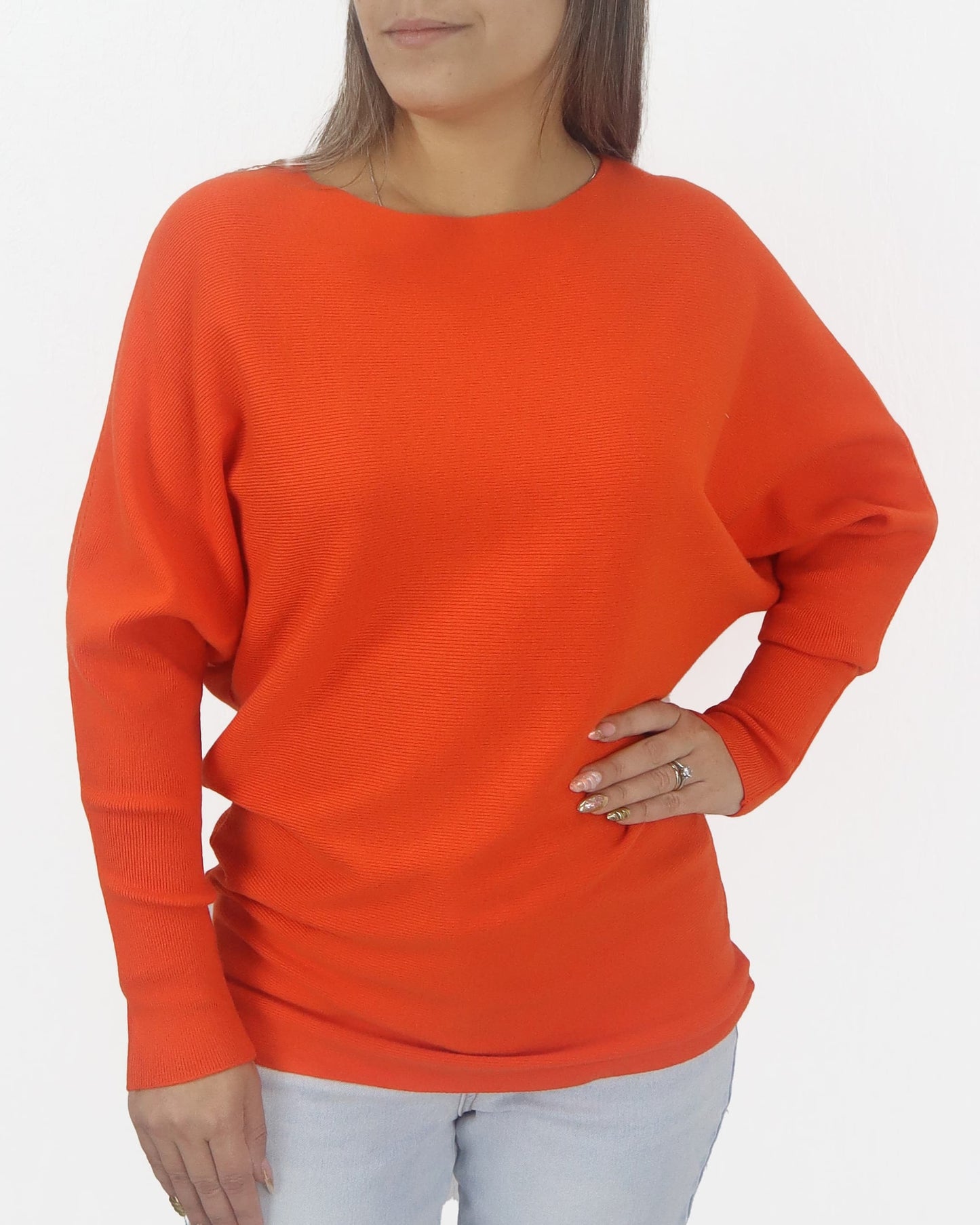 Polera Pia Murcielago Lanilla Elasticada