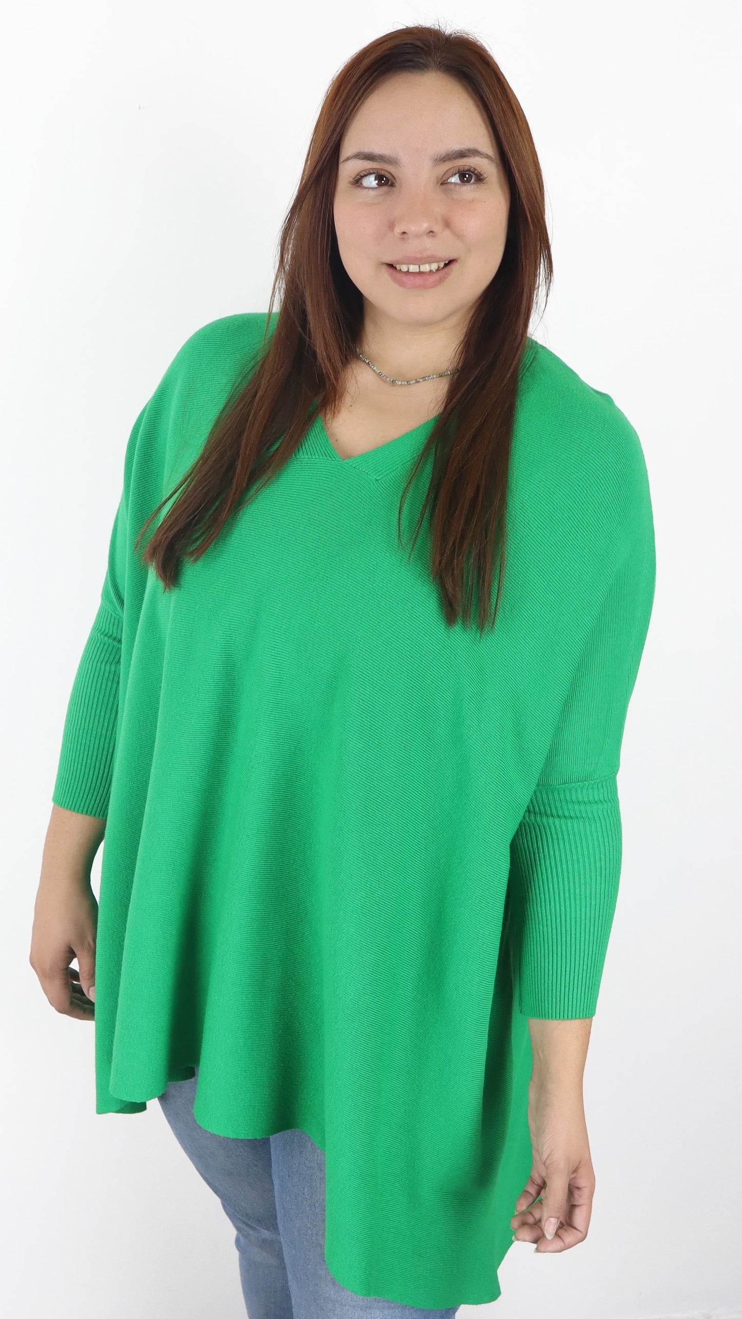 Sueter Poncho Extra Ancho Matilde Lanilla