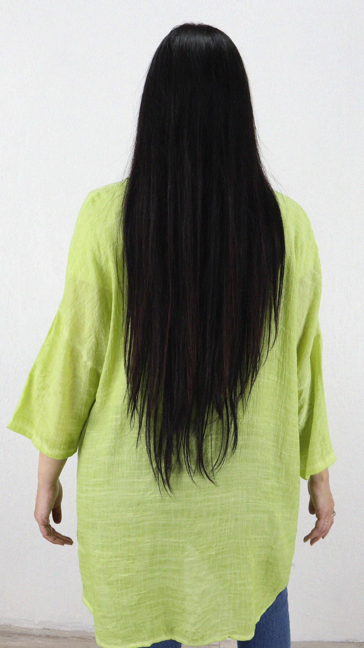 Blusa Noe Corta Desgastada Viscosa