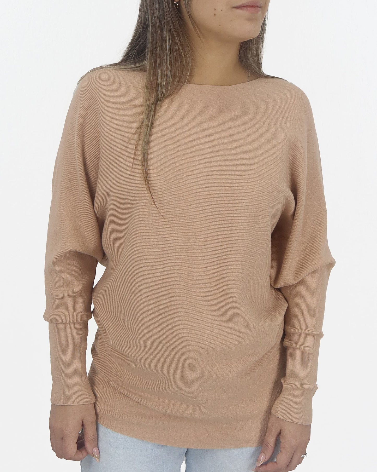 Polera Pia Murcielago Lanilla Elasticada