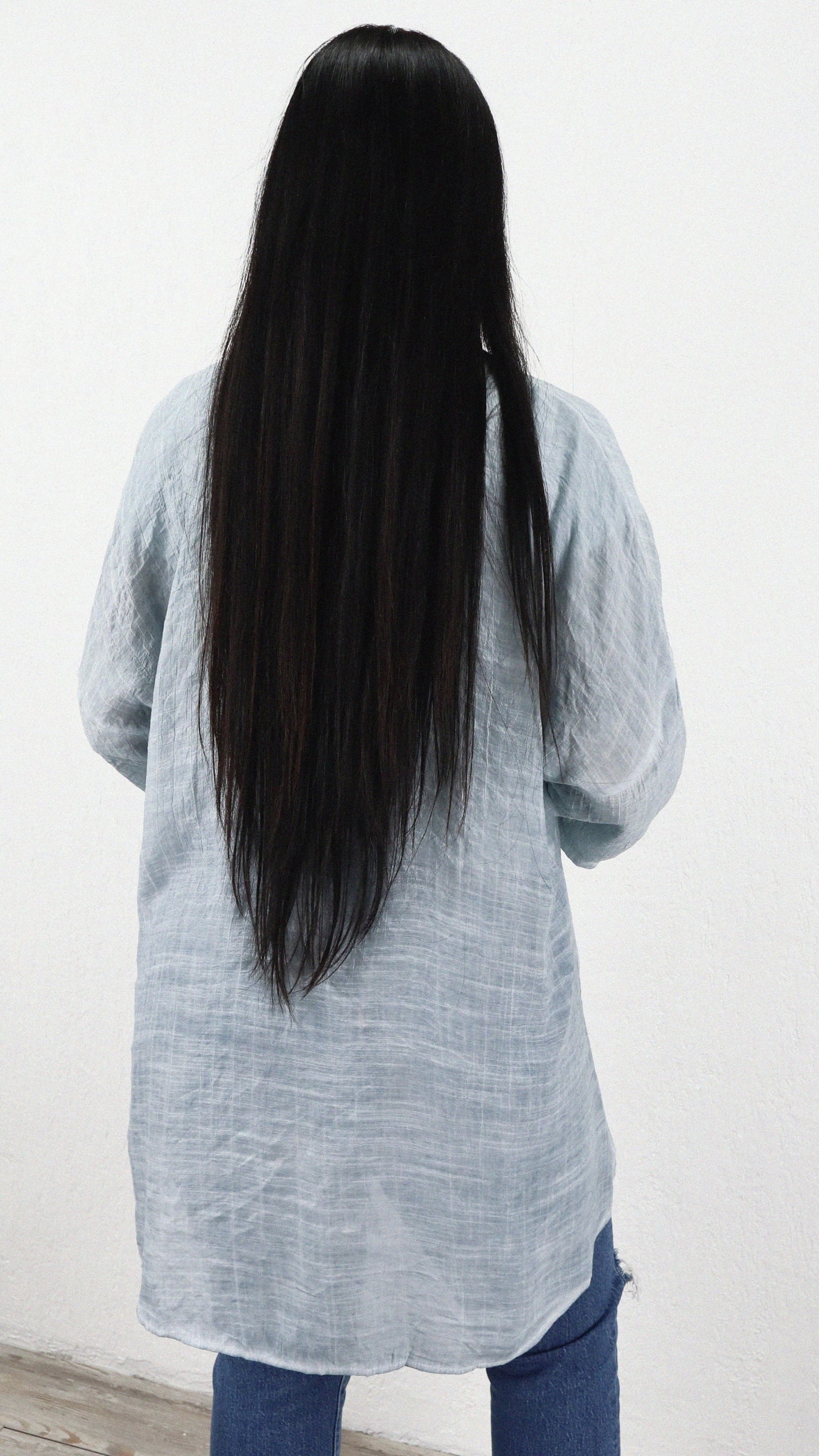Blusa Noe Corta Desgastada Viscosa