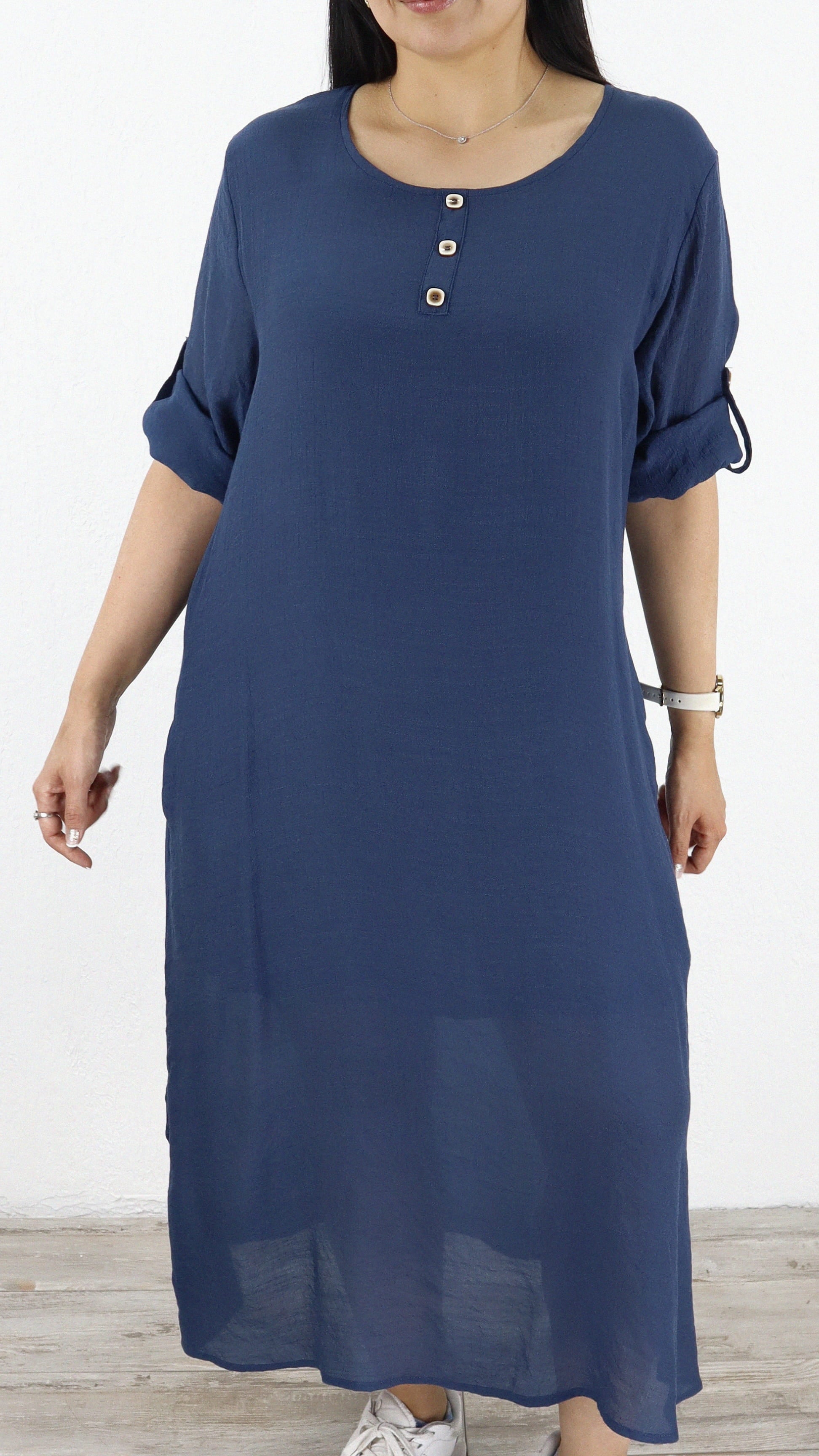 Vestido Giada Largo Doble Capa