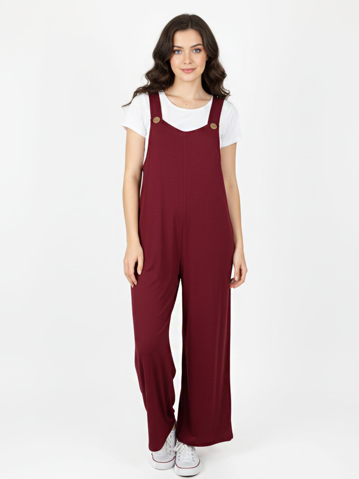 Jardinera Caeli Bolsillos Algodón