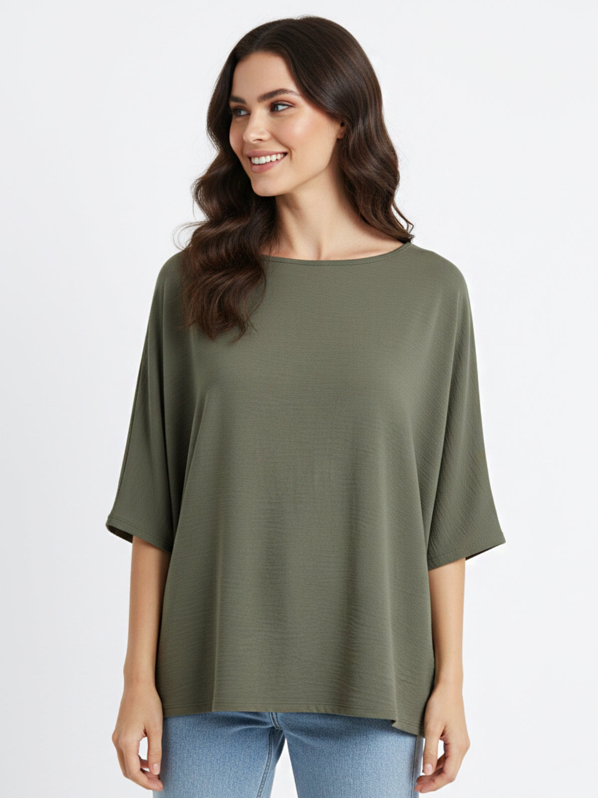 Polera Rina Murcielago Viscosa Cey