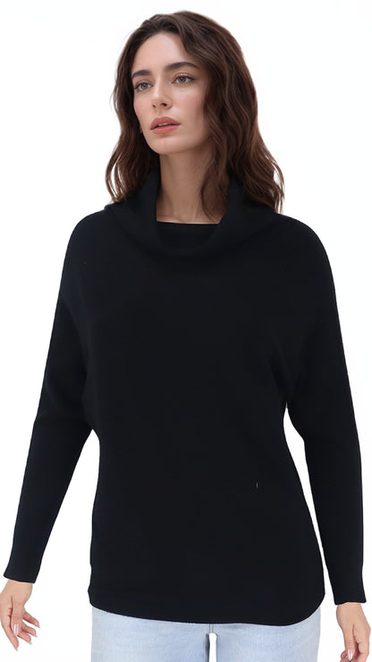 Polera Pia Murcielago Cuello Lanilla Elasticada
