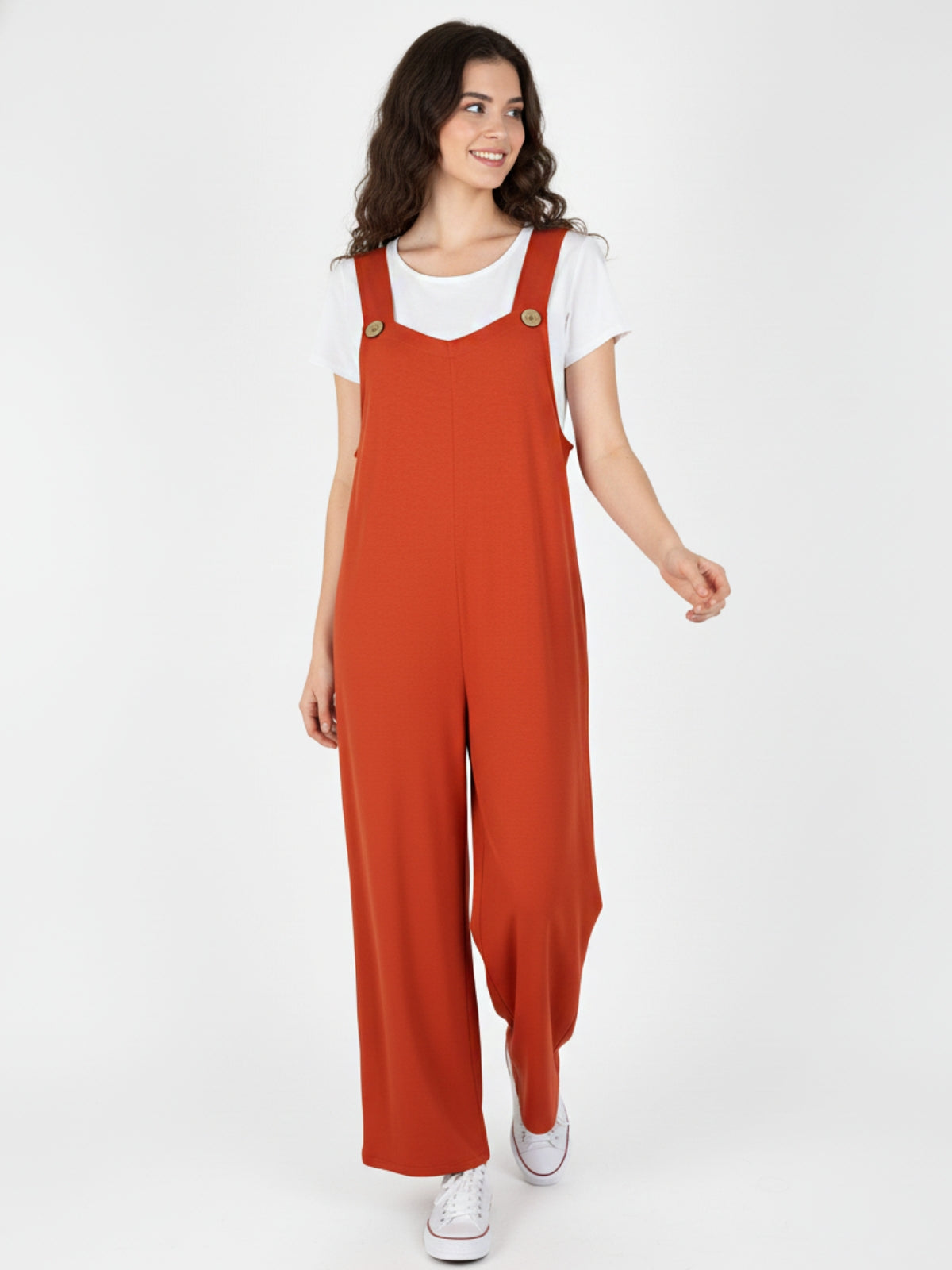 Jardinera Caeli Bolsillos Algodón