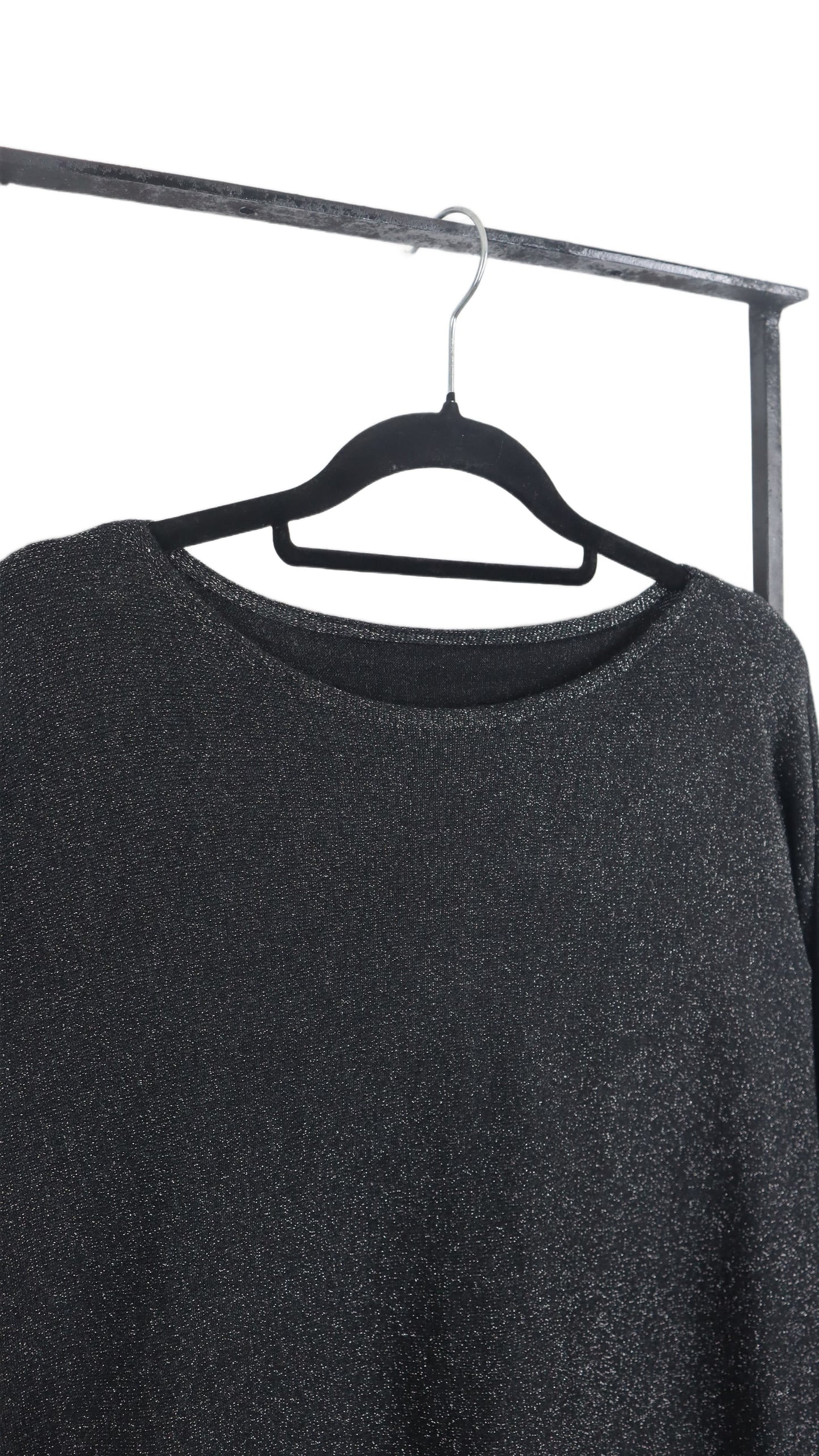 Polera Pia Murcielago Lanilla Brillos