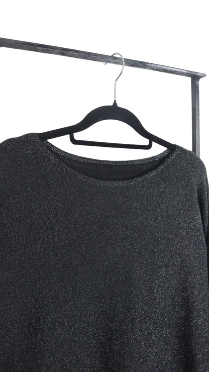 Polera Pia Murcielago Lanilla Brillos
