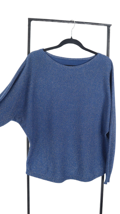 Polera Pia Murcielago Lanilla Brillos