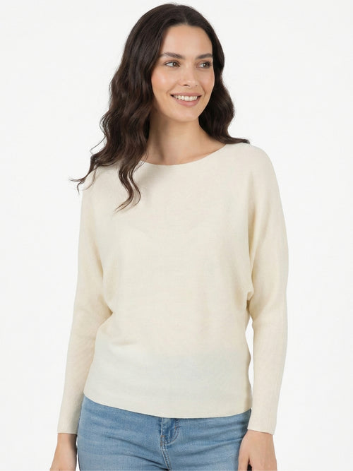 Polera Pia Murcielago Lanilla Elasticada