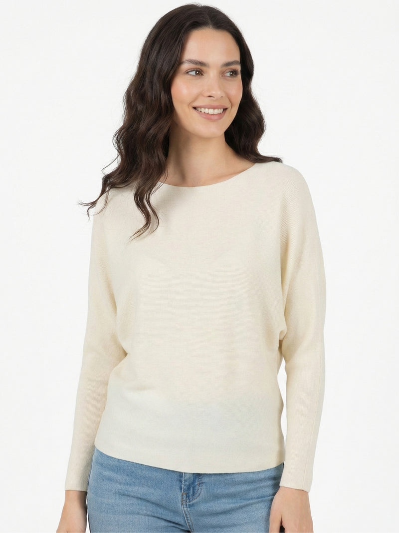 Polera Pia Murcielago Lanilla Elasticada