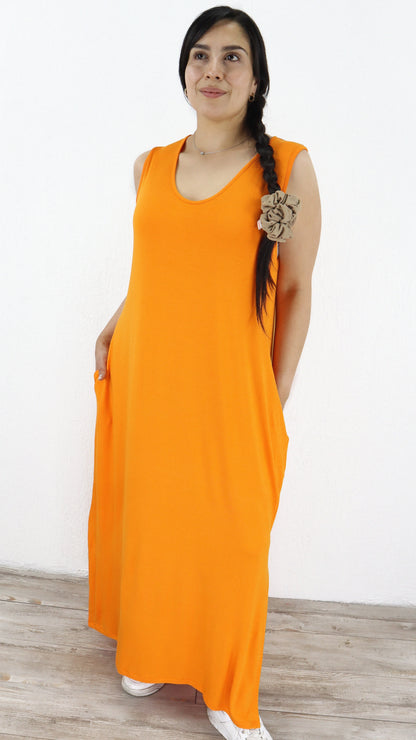Vestido Ambra Sin Mangas Algodón