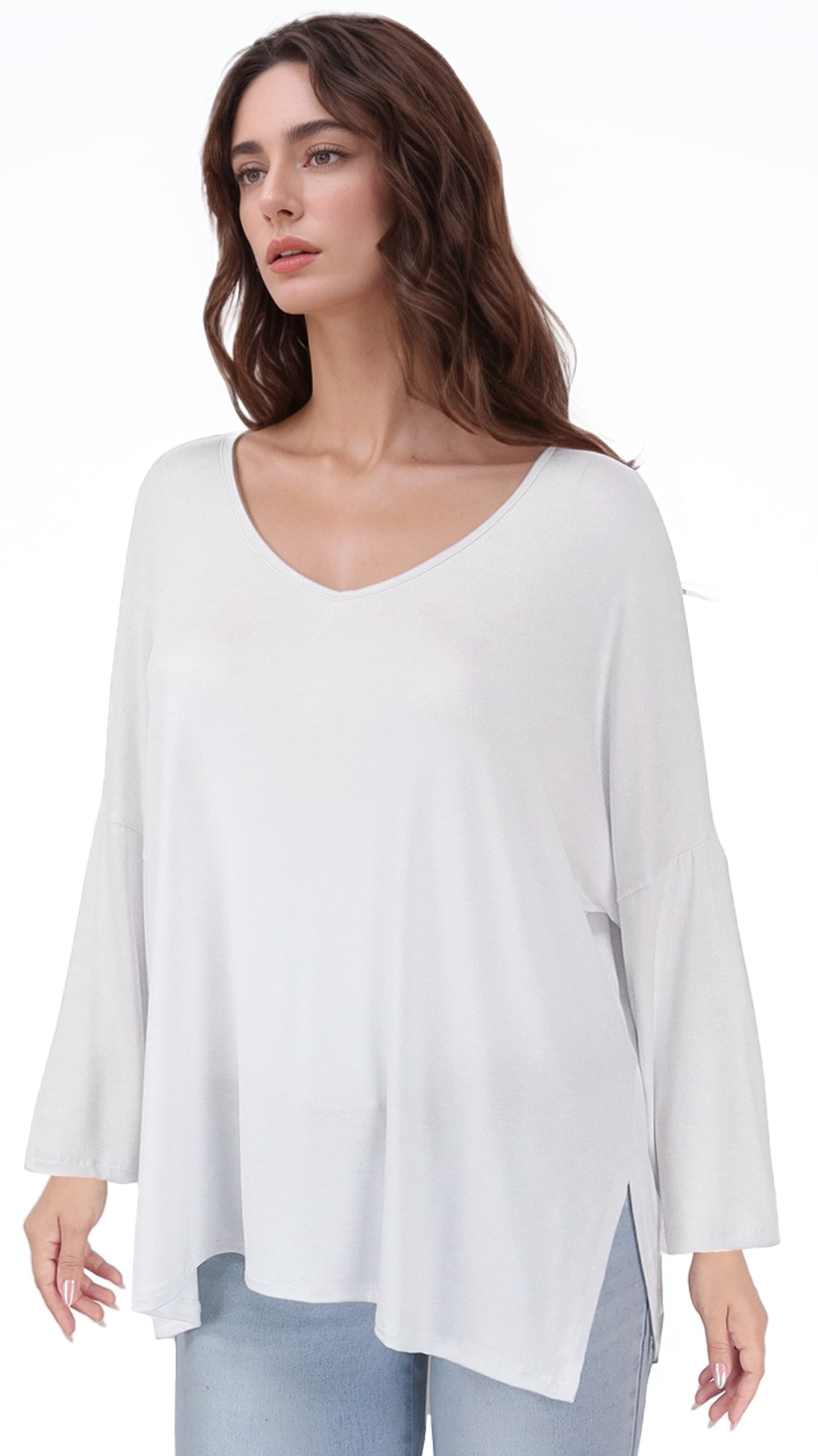 Polera Gia Manga Larga Algodón