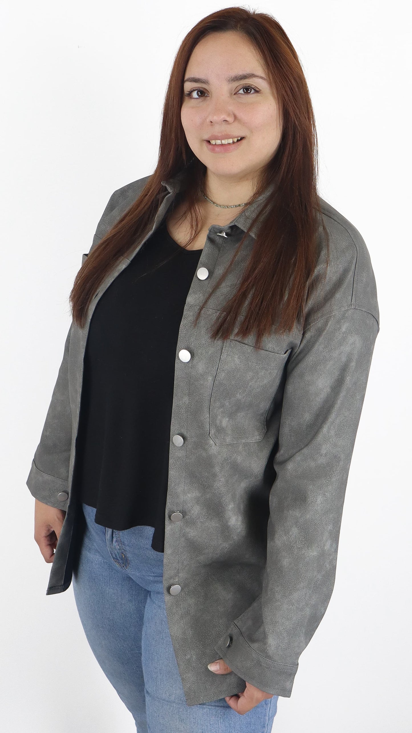 Chaqueta Rhoda Ecocuero