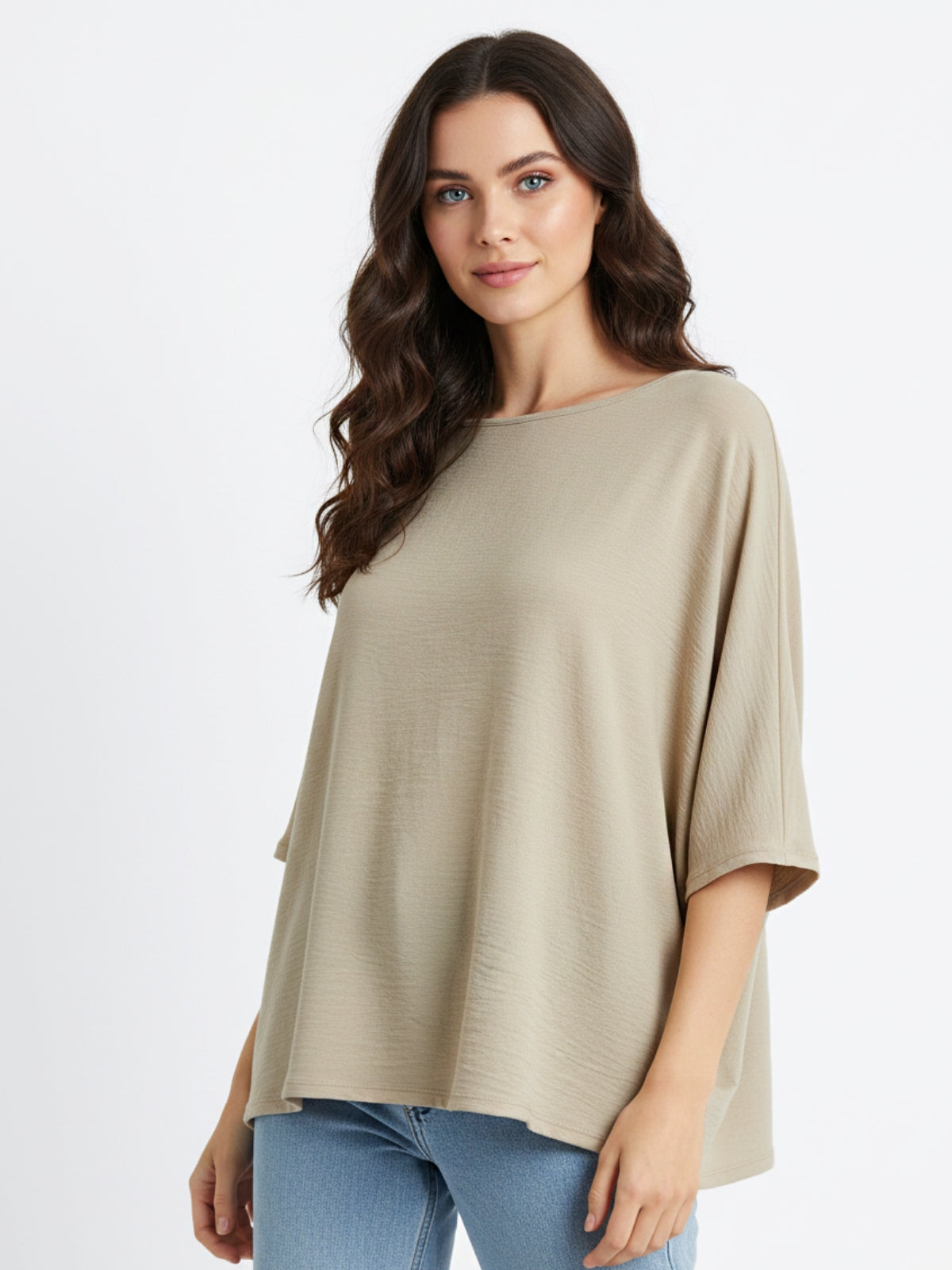 Polera Rina Murcielago Viscosa Cey