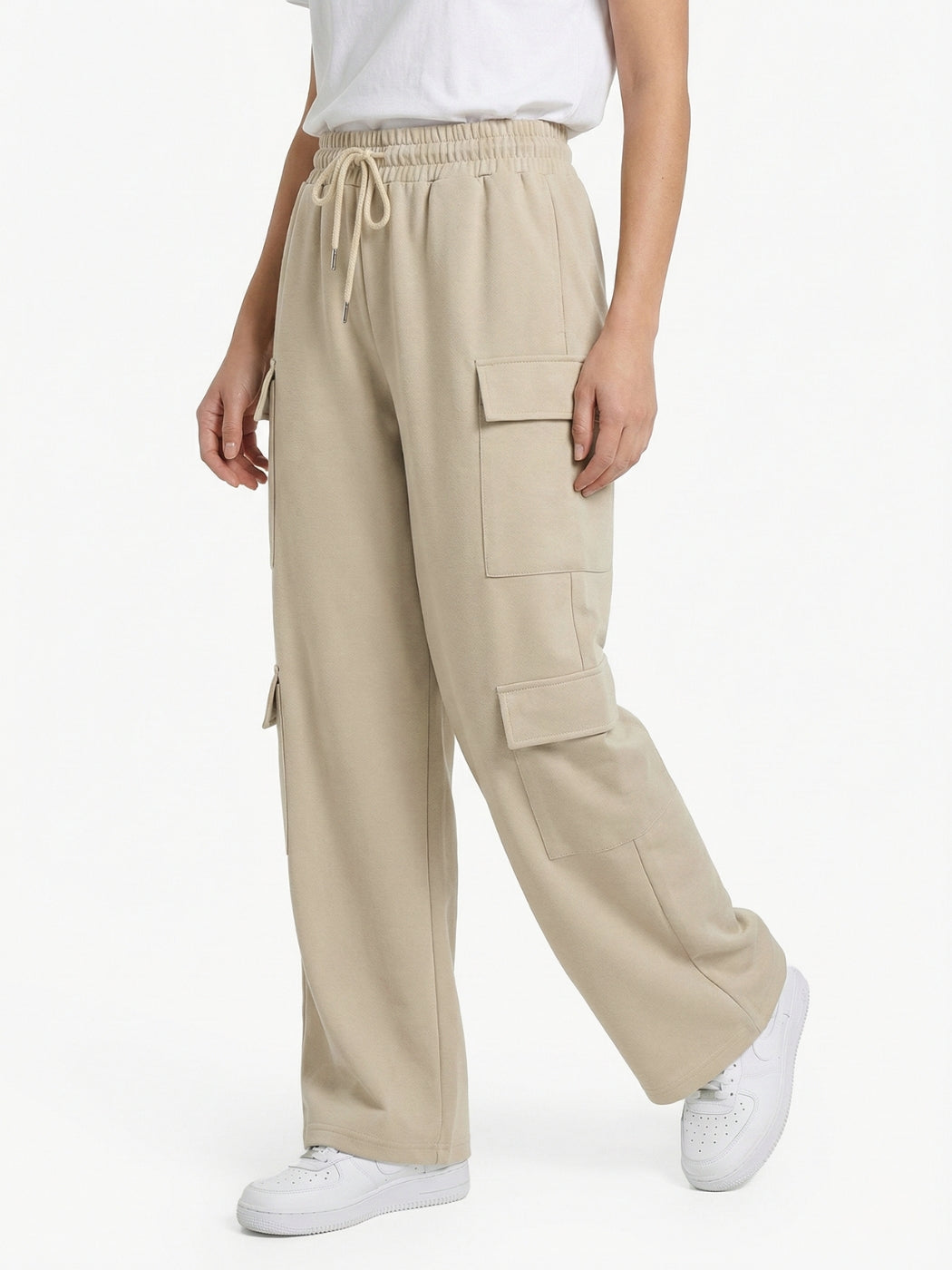 Pantalón Mia Bolsillo Cargo Franela