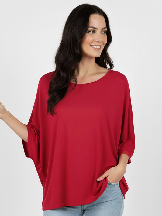 Polera Greta Oversize Algodón