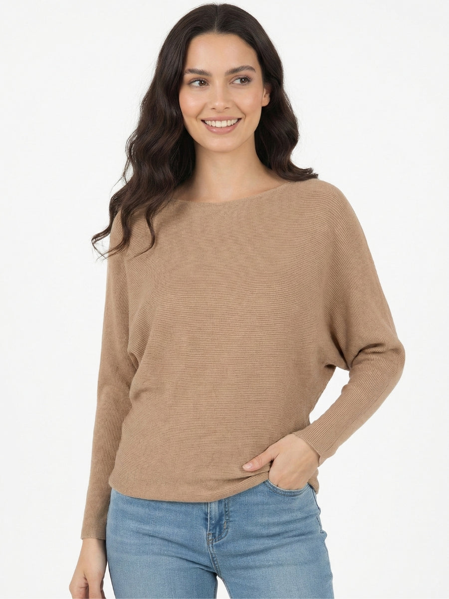 Polera Pia Murcielago Lanilla Elasticada