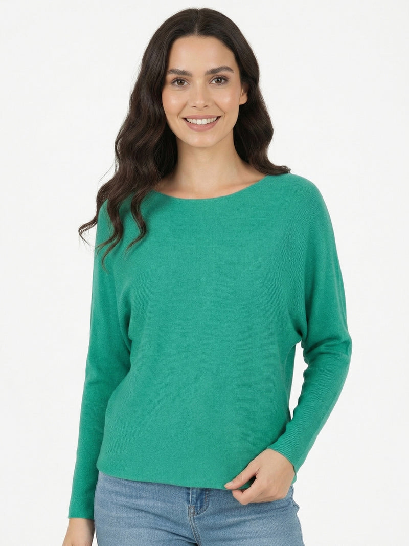 Polera Pia Murcielago Lanilla Elasticada