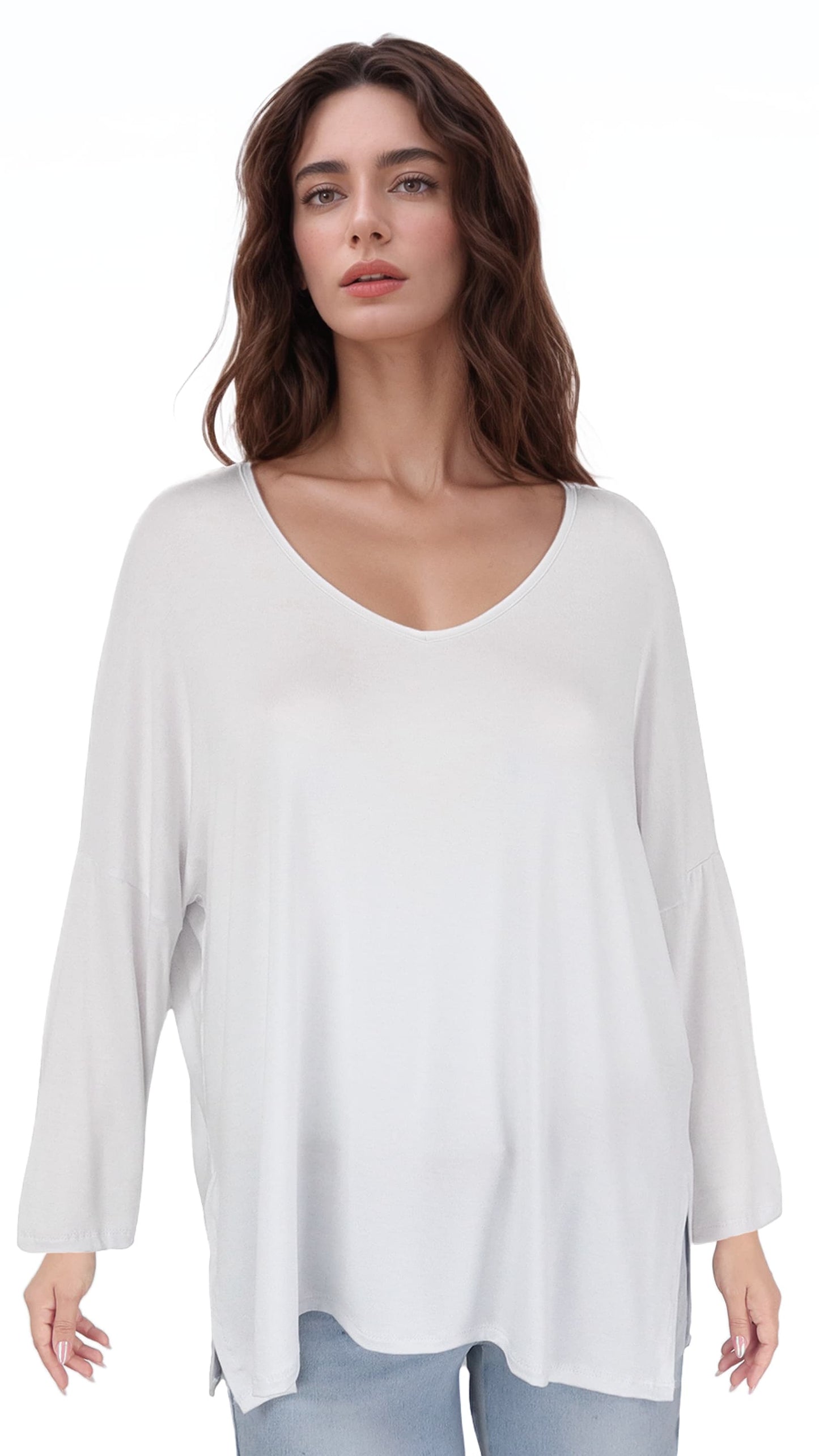 Polera Gia Manga Larga Algodón