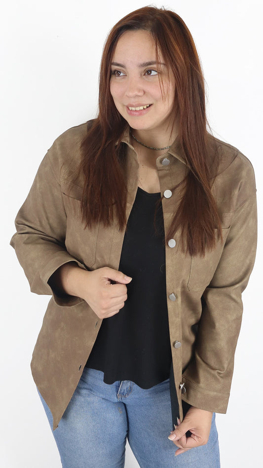 Chaqueta Rhoda Ecocuero