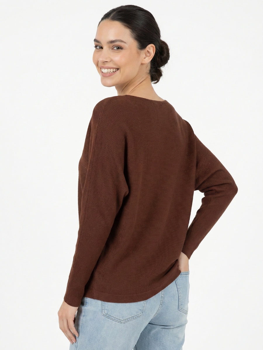 Polera Pia Murcielago Lanilla Elasticada