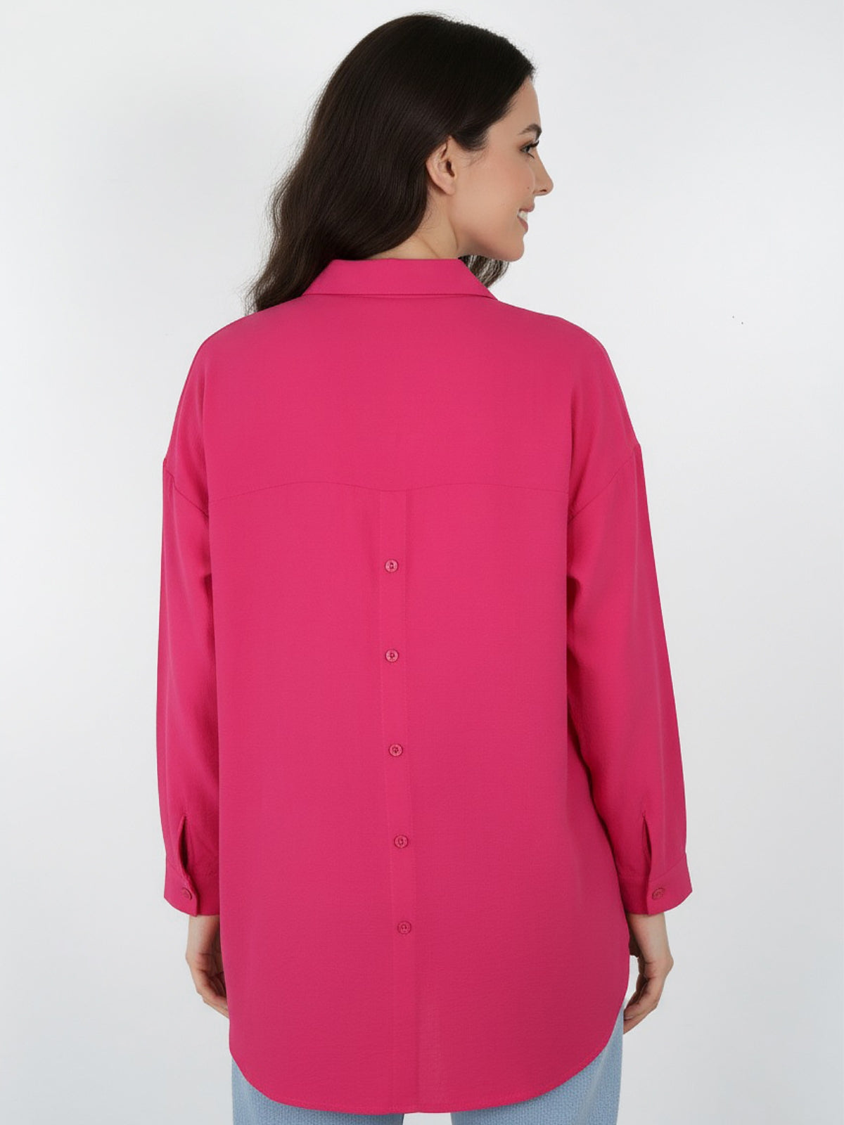 Blusa Noe Botón Viscosa Cey