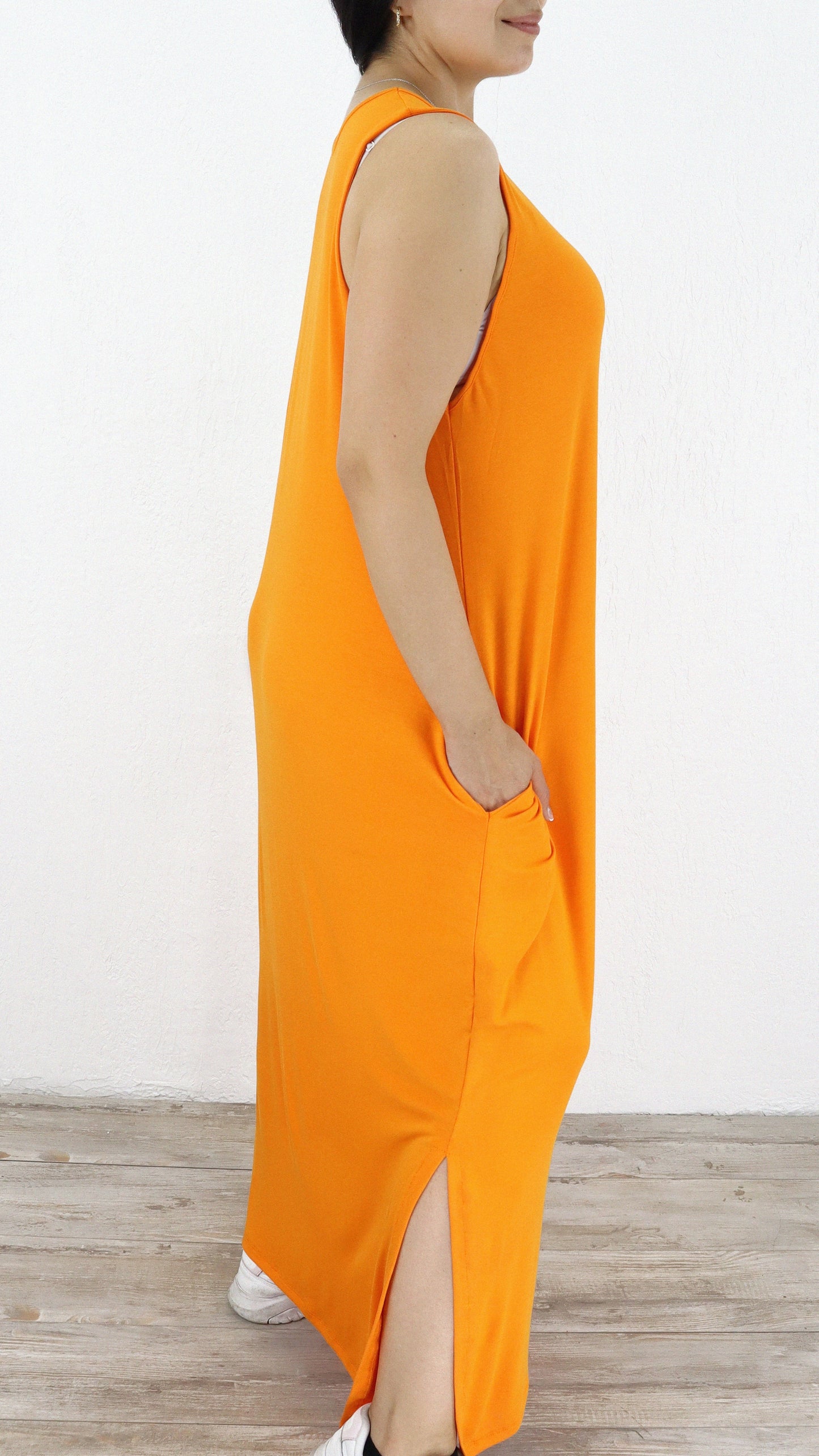Vestido Ambra Sin Mangas Algodón