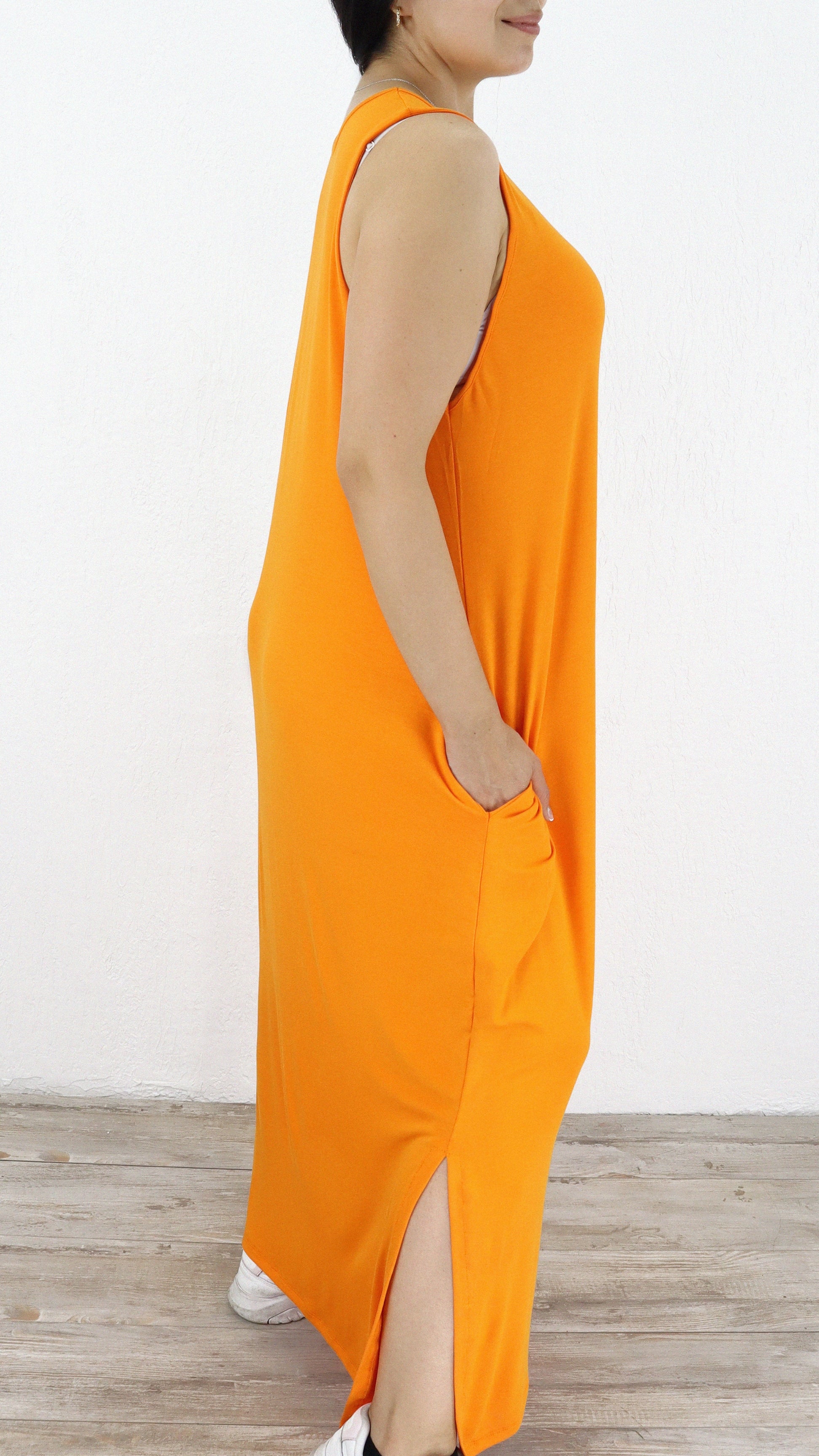 Vestido Ambra Sin Mangas Algodón