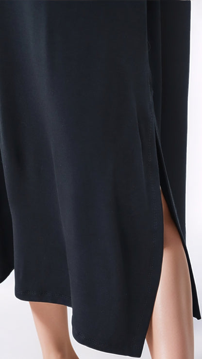 Vestido Ambra Bolsillos Manga Corta Algodón