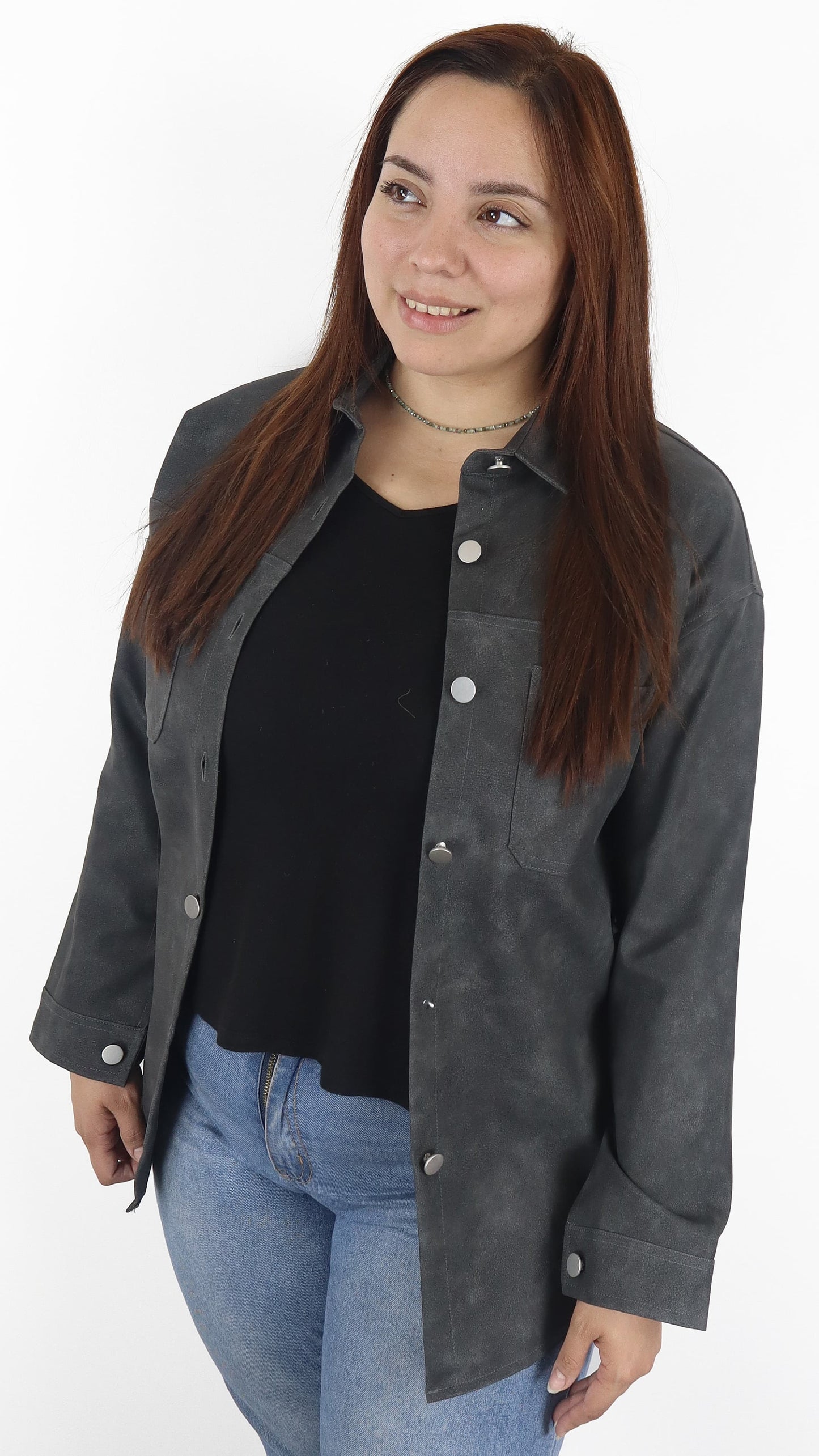 Chaqueta Rhoda Ecocuero