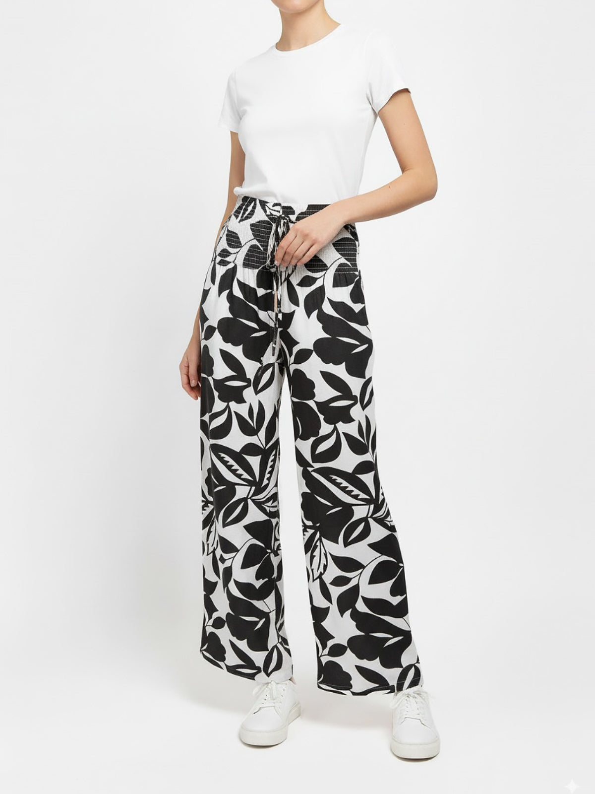 Pantalón Palazzo Astrid Viscosa Estampada