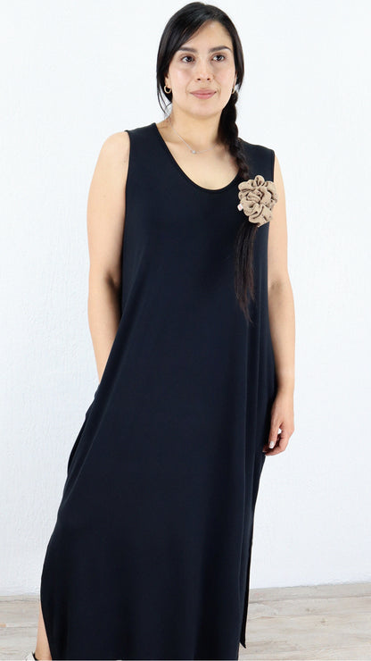 Vestido Ambra Sin Mangas Algodón