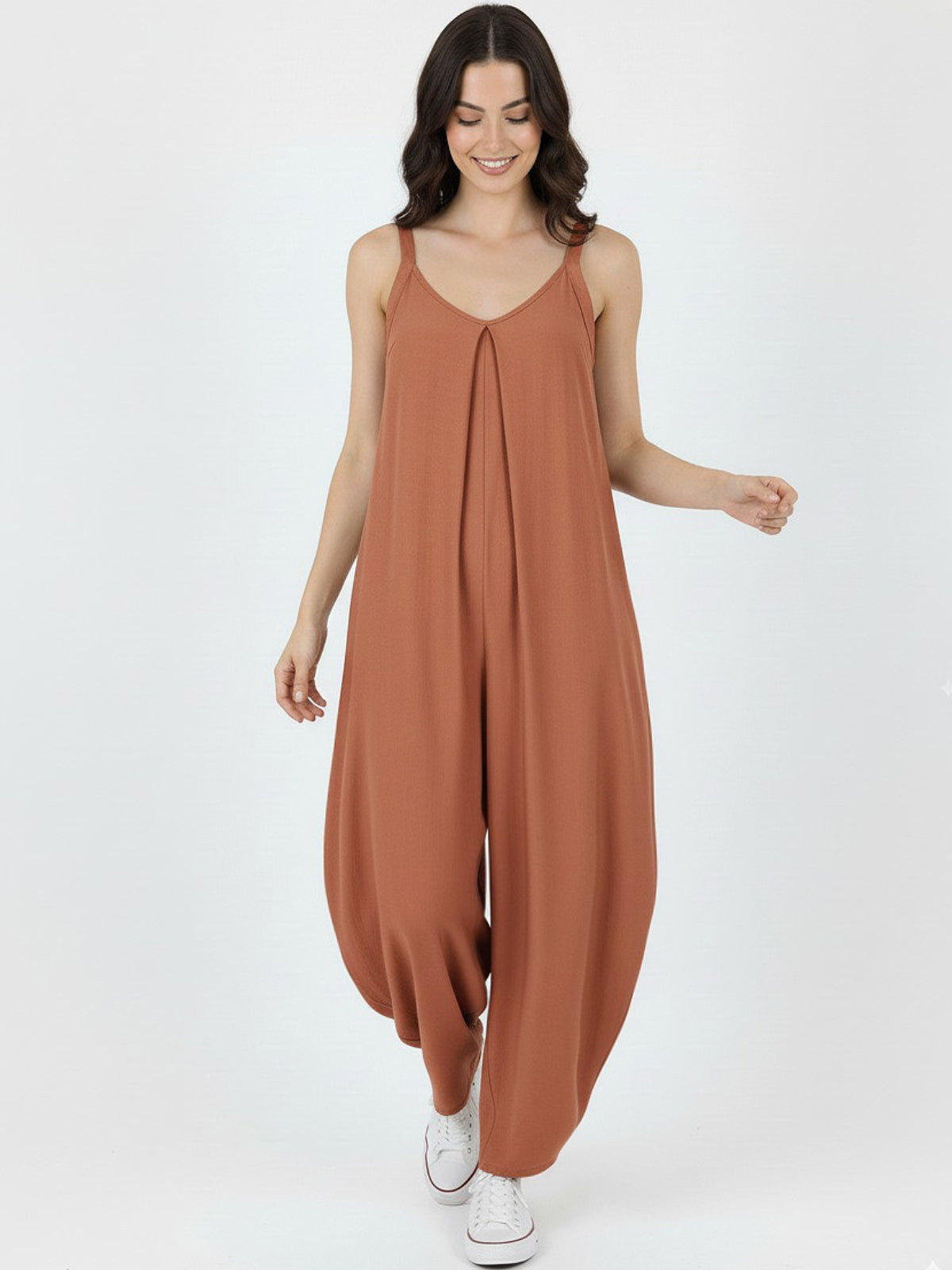 Enterito Perla Bolsillos Viscosa Satinada