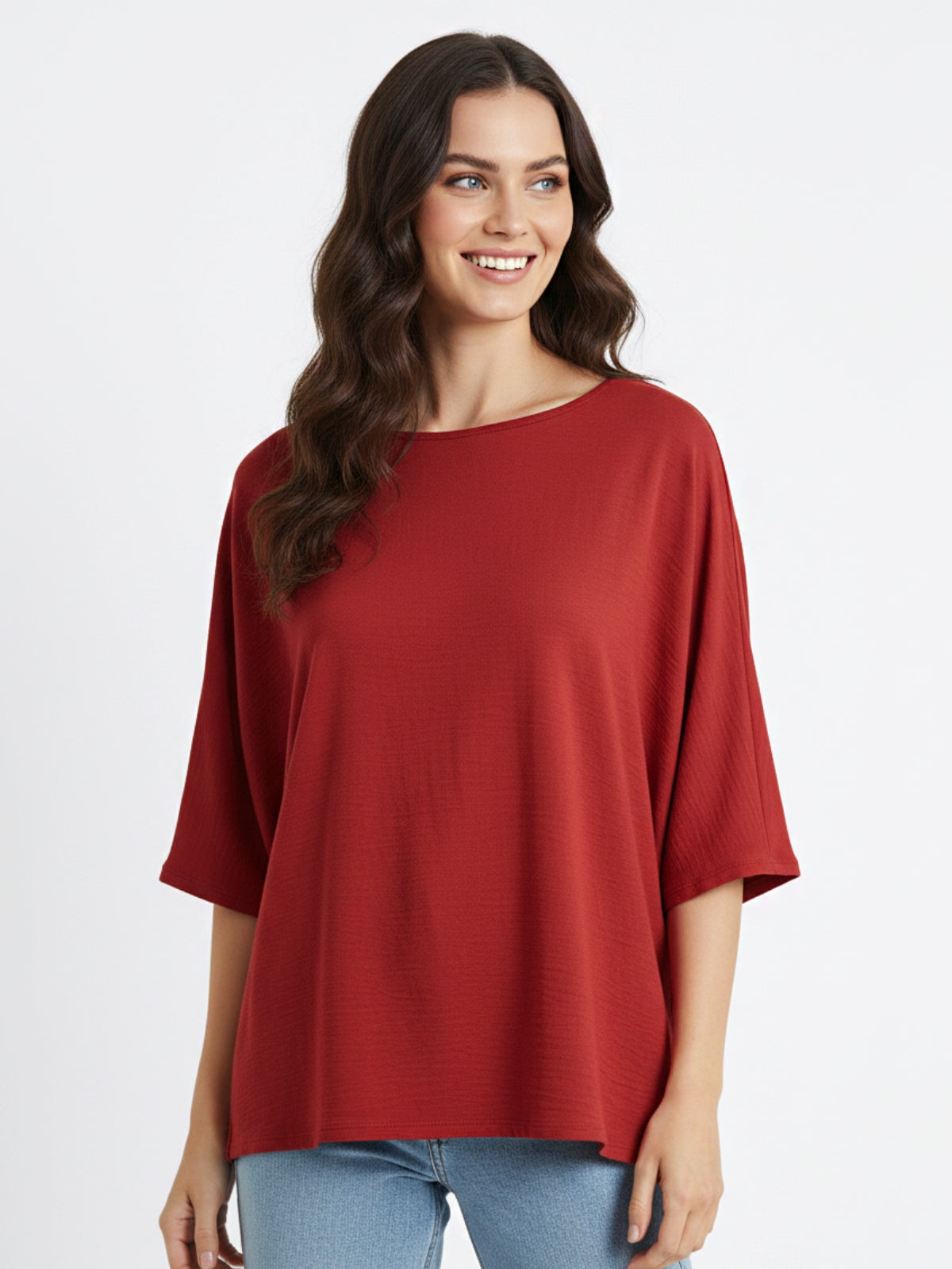 Polera Rina Murcielago Viscosa Cey