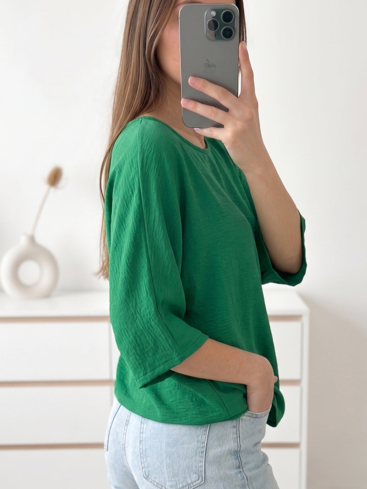 Polera Rina Murcielago Viscosa Cey