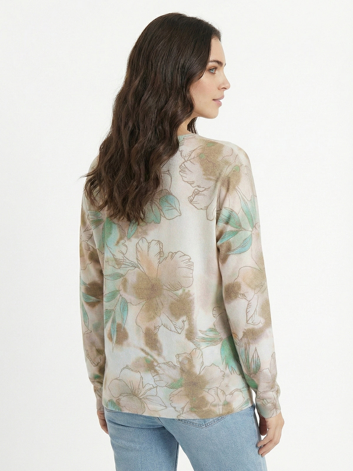 Sweater Vittoria Estampado Lanilla Spandex