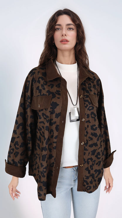 Chaqueta Fedra Cotele Animal Print