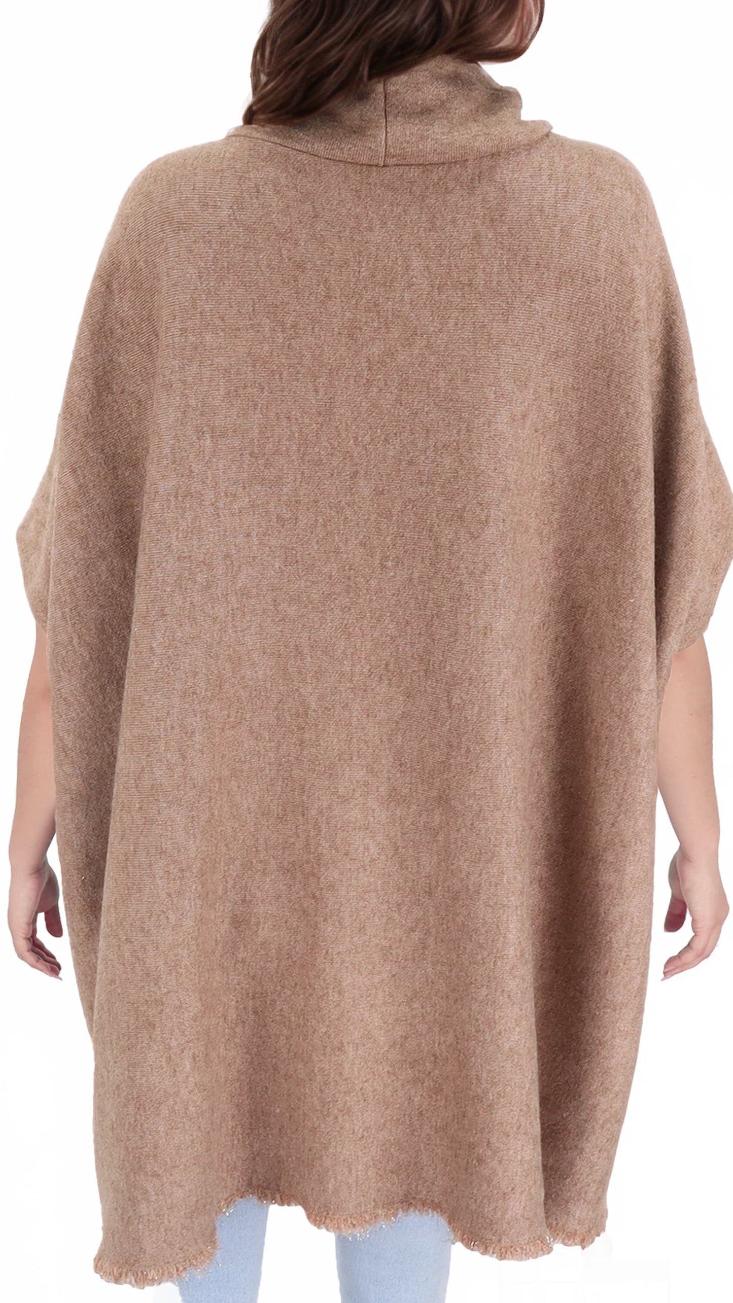 Sueter Poncho Extra Ancho Fay Lanilla