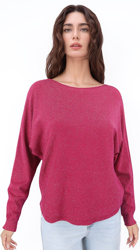 Polera Pia Murcielago Lanilla Brillos