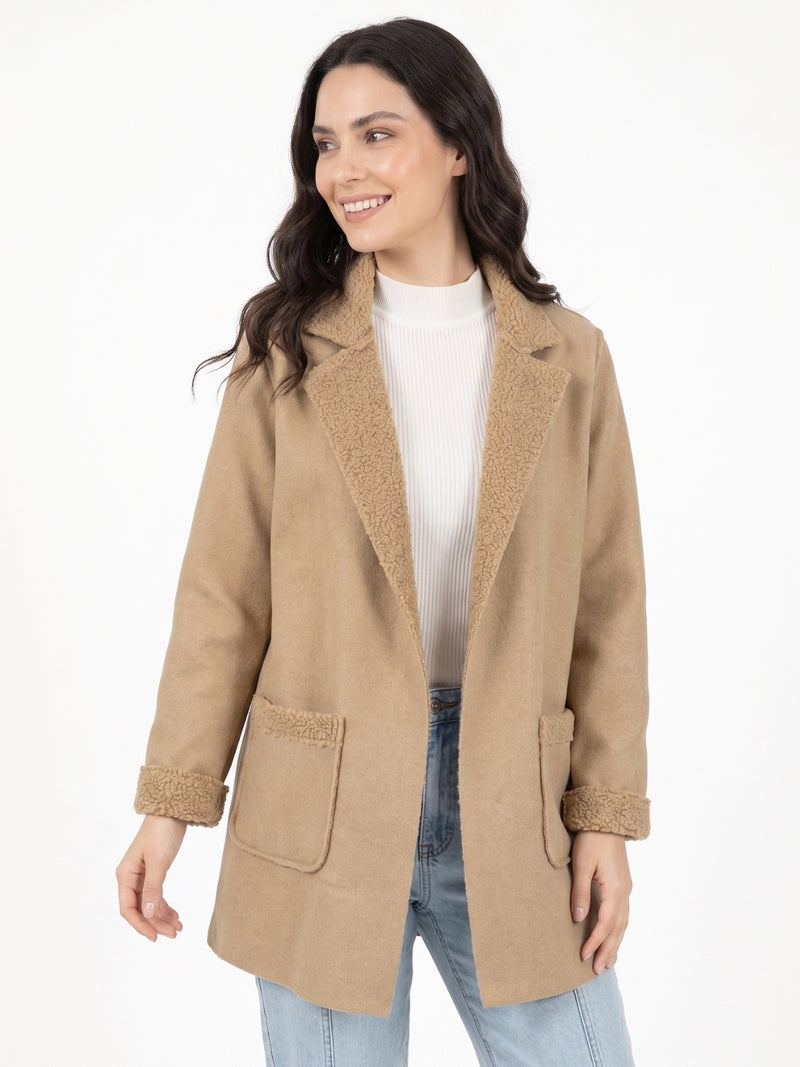 Tapado Sofia Mangas Lanilla Boucle