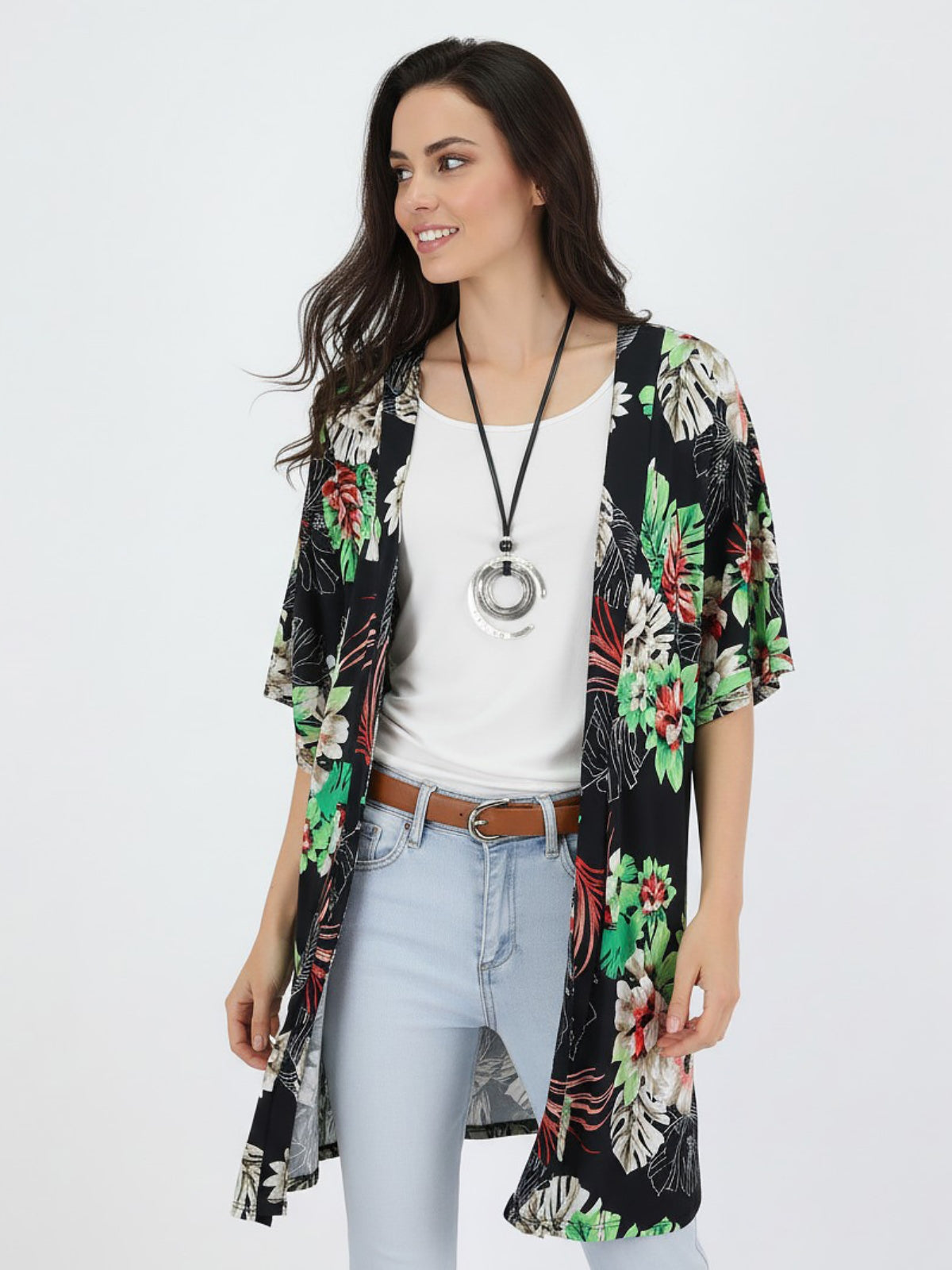 Kimono Zale Estampado Viscosa