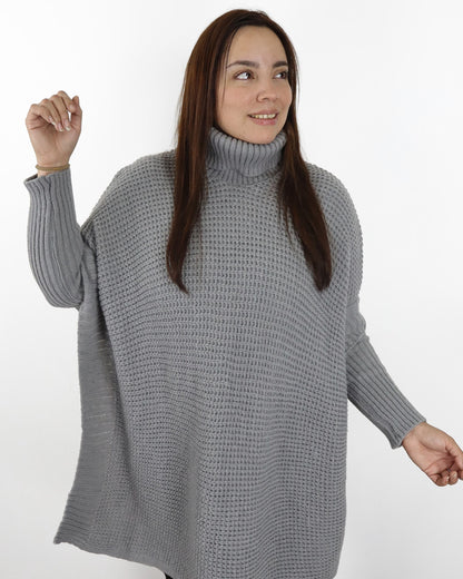 Sueter Poncho Erica Tejido