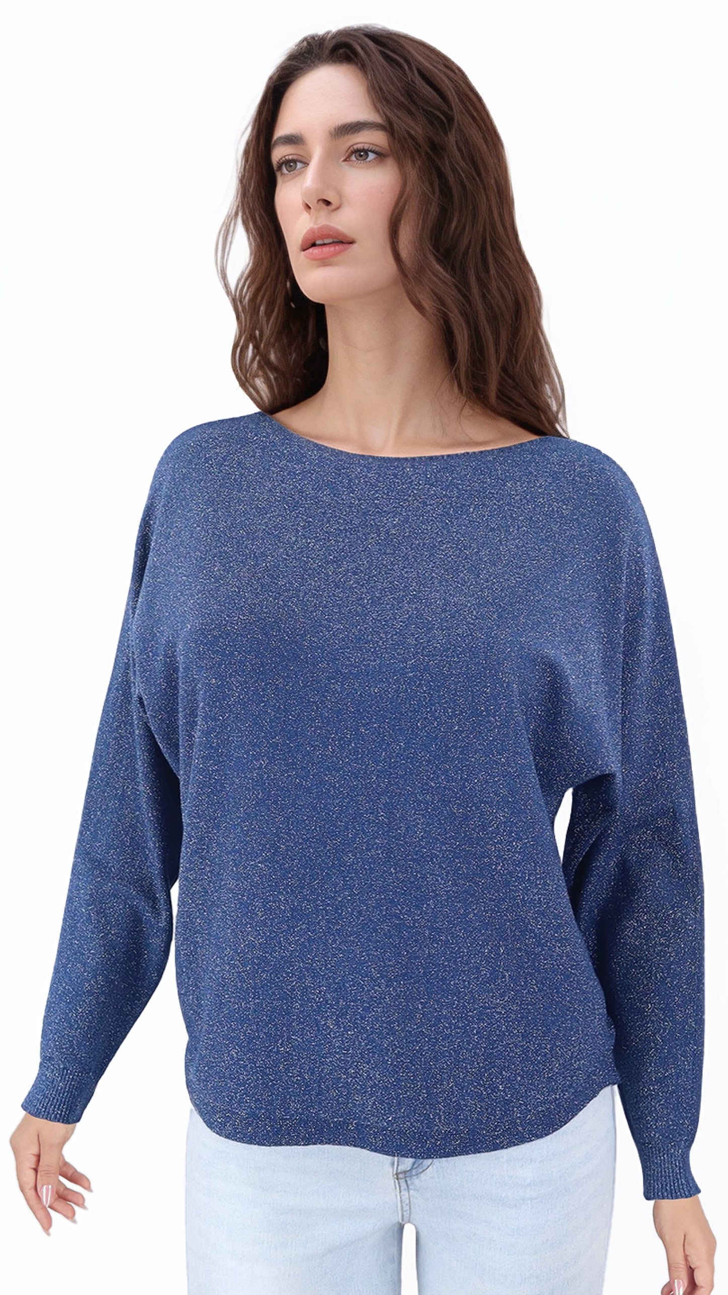 Polera Pia Murcielago Lanilla Brillos