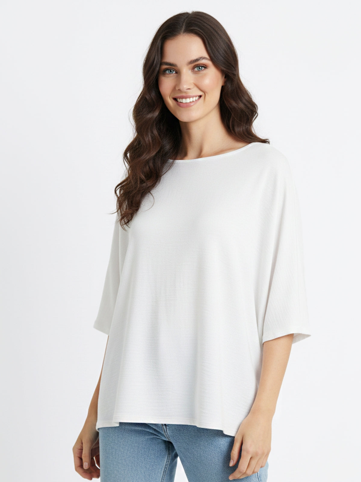 Polera Rina Murcielago Viscosa Cey