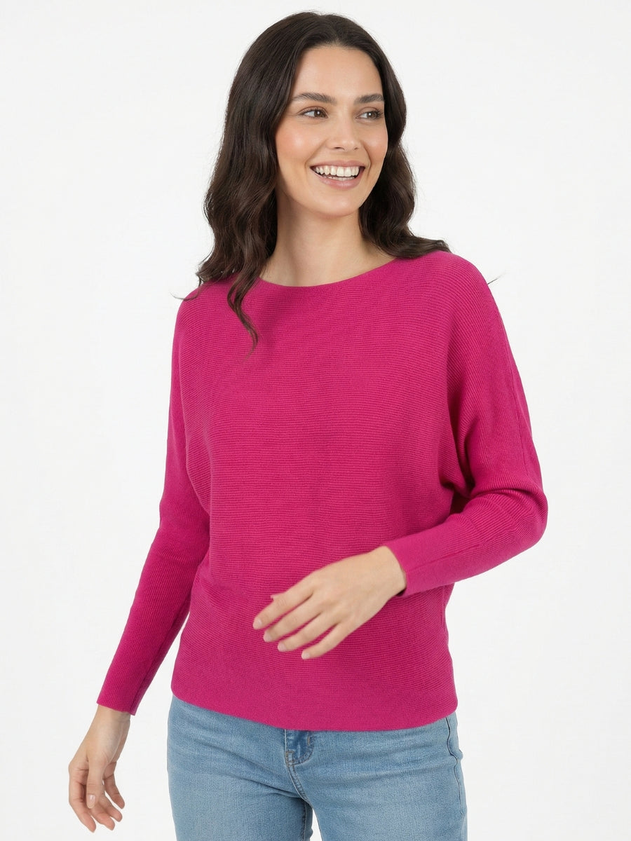 Polera Pia Murcielago Lanilla Elasticada