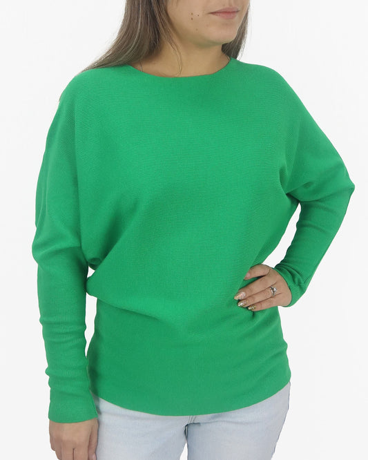 Polera Pia Murcielago Lanilla Elasticada