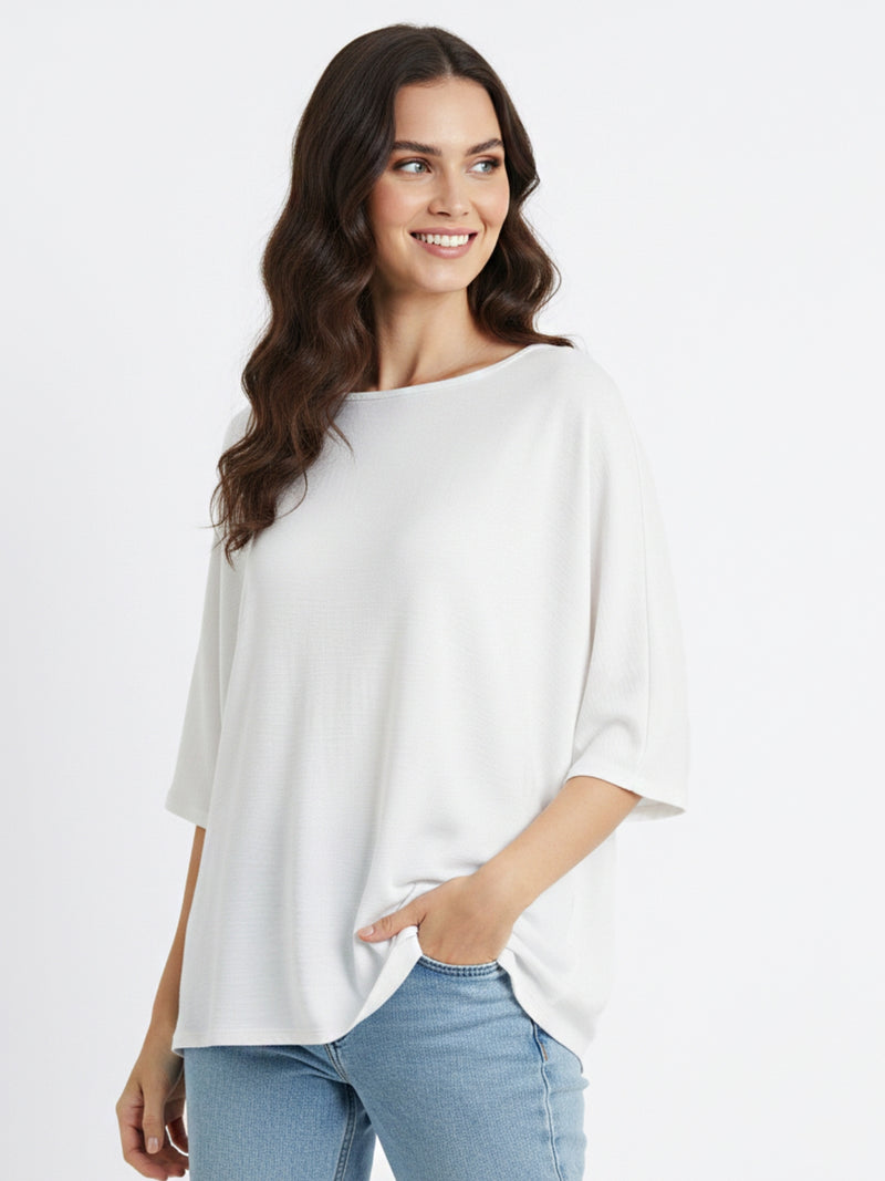 Polera Rina Murcielago Viscosa Cey